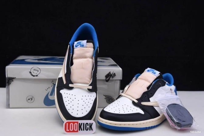 Rep TB x 1 Retro Air x Design Travis DM7866-140 Jordan Scott Fragment Low 0626
